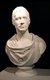 Singapore / Indonesia / Malaysia: A plaster replica of a bust of Sir Stamford Raffles by Sir Francis Leggatt Chantrey at the National Library, Singapore